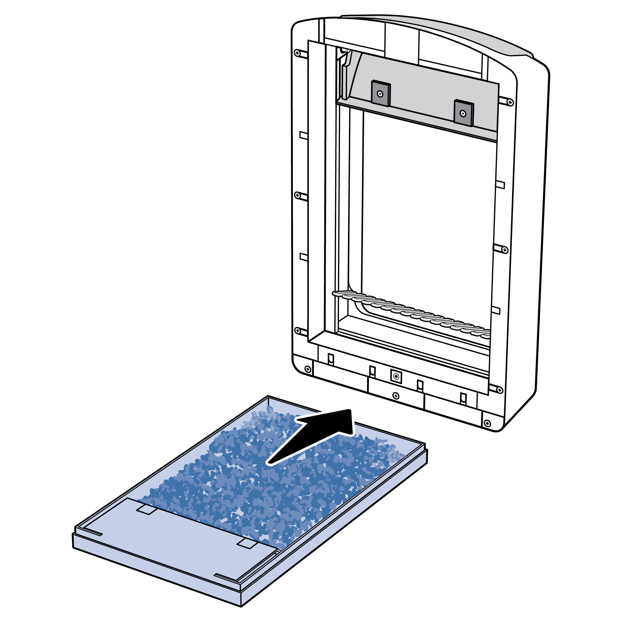 Slide New Tray