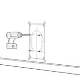 Drill Holes Through Template
