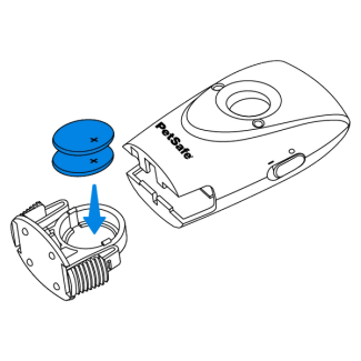 If a light is not seen, insert two new batteries