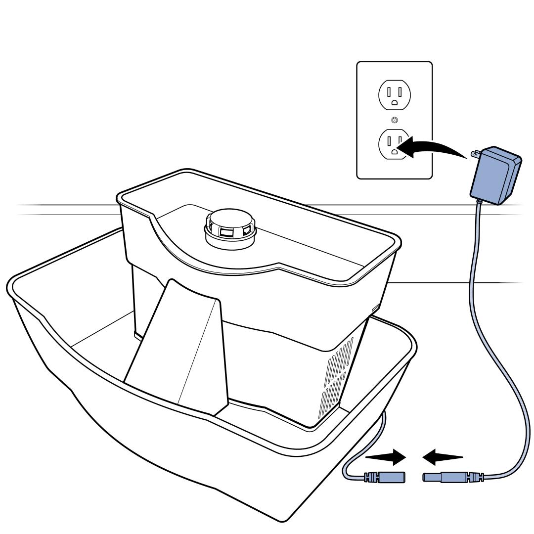 Connect Pump and Adaptor