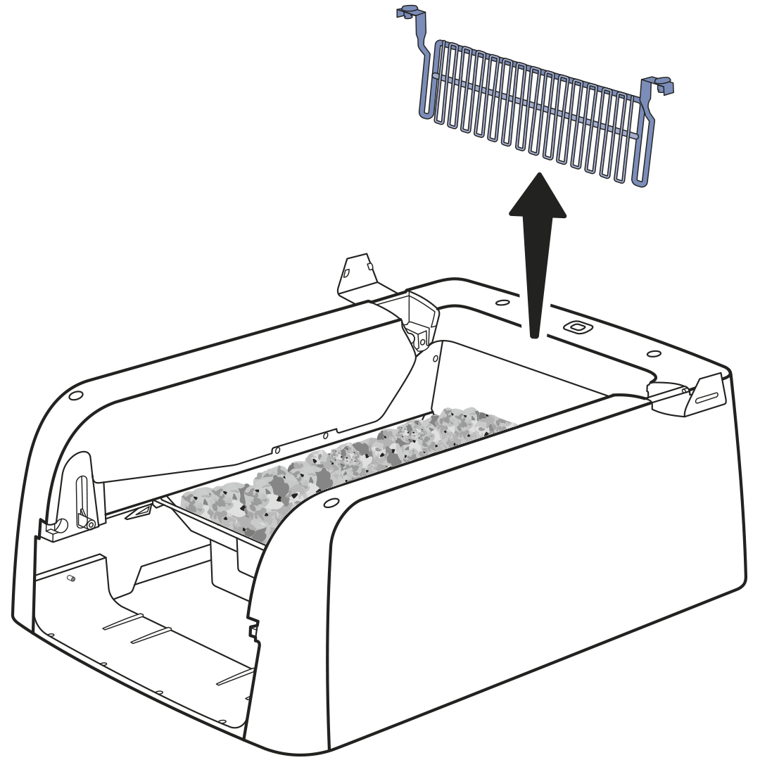 Your ScoopFree® Clumping SelfCleaning Litter Box Has a Blinking Blue