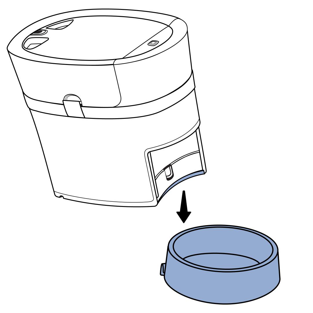 Insert Bowl into Bowl Holder