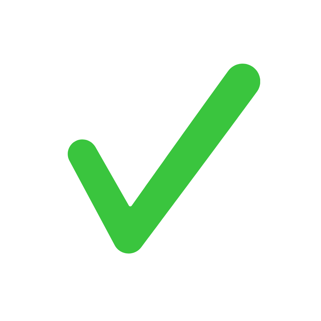 green check icon