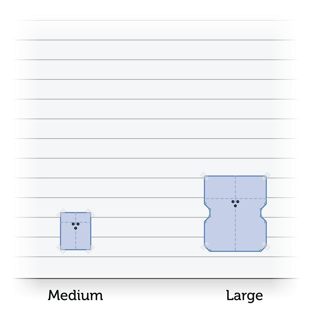 Tape Template on Wall