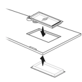 Check fit of frames in opening