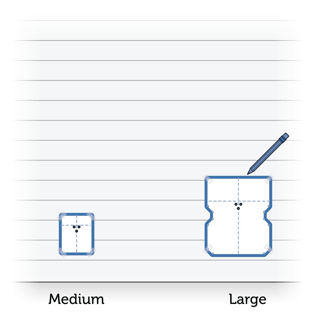 Trace Outline With Pencil