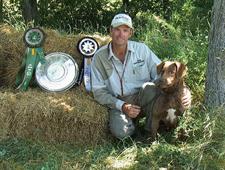 Brian has been training retrievers for more than thirty years. He is a member of and competes his dogs in the Hunting Retriever Club circuit. He has personally owned and trained 3 Grand Hunting Retriever Champions/Master Hunters, one being GR HR CH Super Shooter of Ontario MH Hall of Fame...