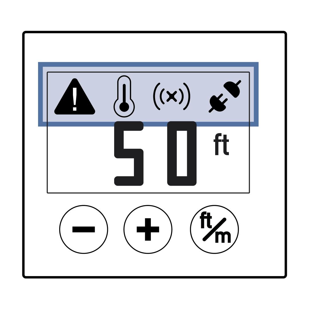 Display With Error Icons