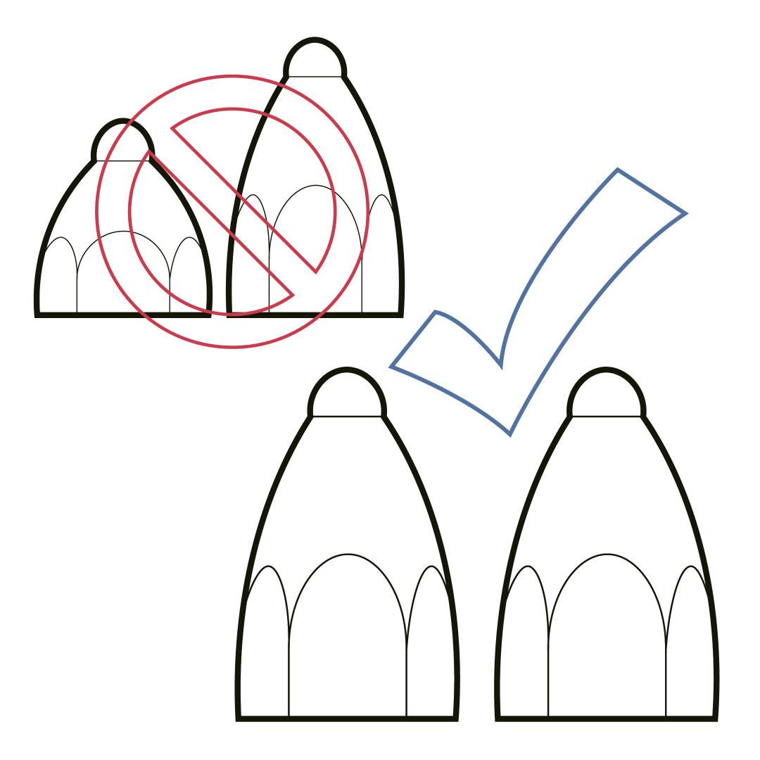 Contact Points Same Length