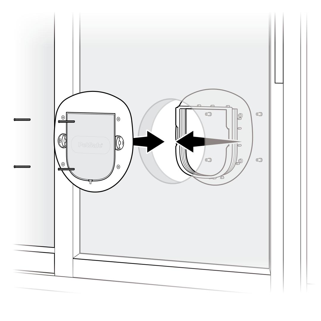 Install Frames into Sliding Glass Door