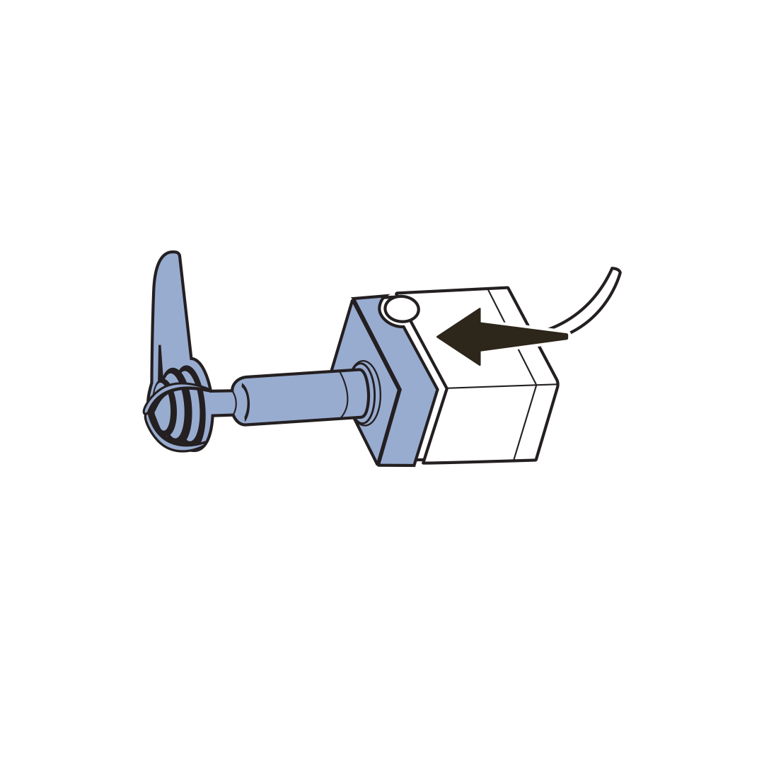 disassemble flow knob