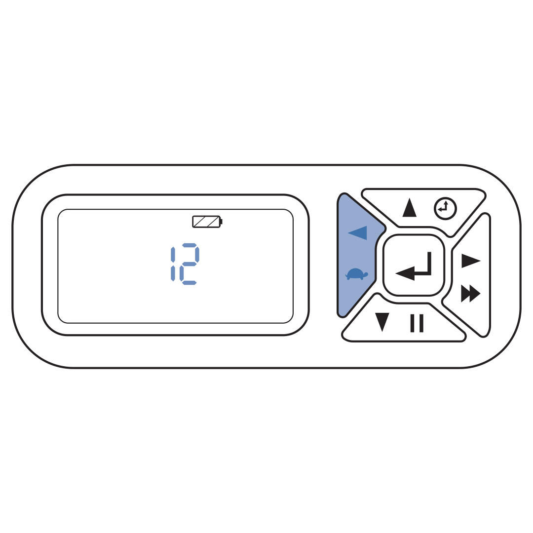 Change Hour Format By Pressing Left Button