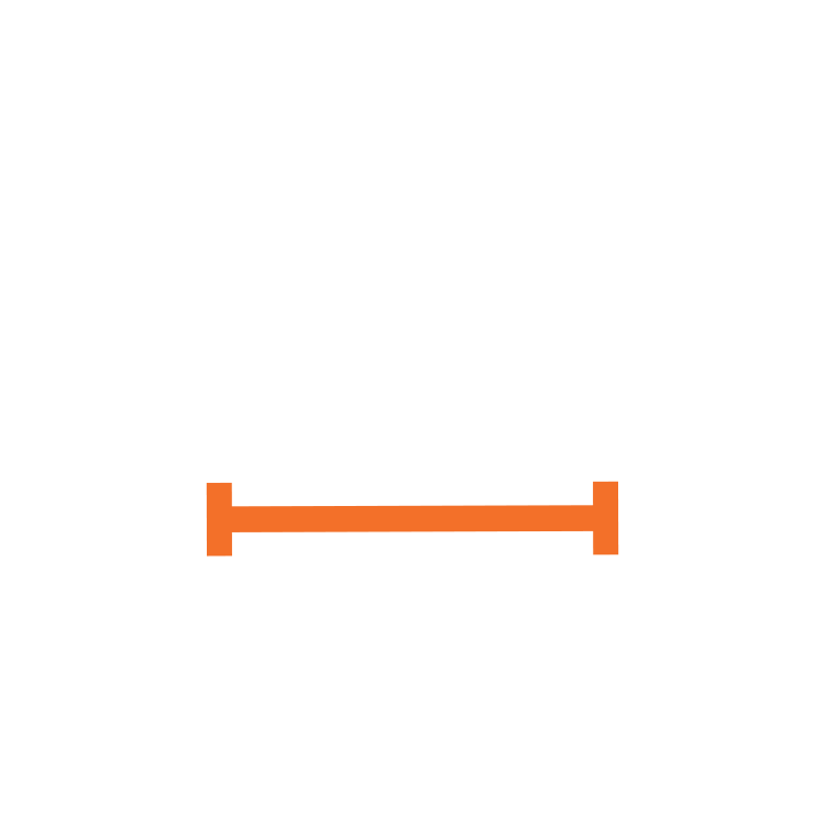 Icon showing 1/2 mile range