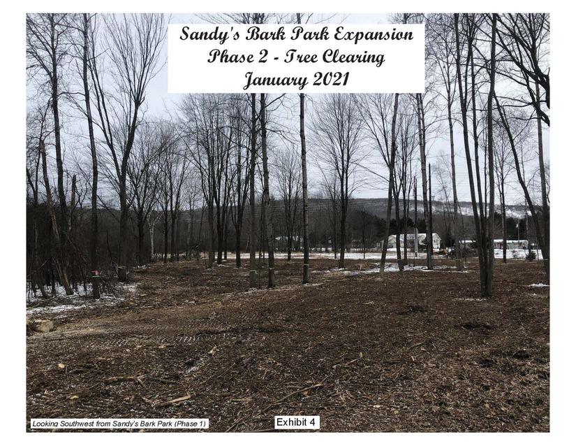 Exhibit-4-Dog-Park-Phase-II-Clearing-Photo