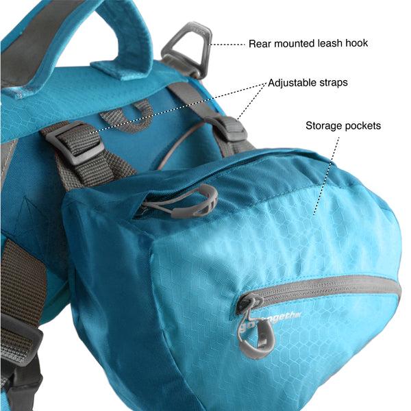 Baxter Dog Backpack web callout 1
