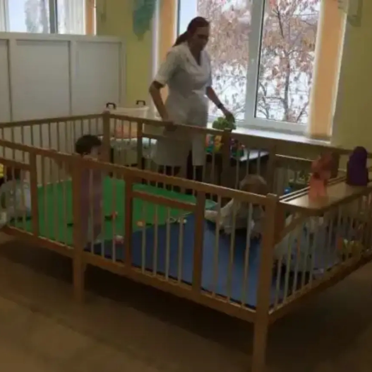 Манеж высокий для Домов ребенка и Детских садиков ясельных групп 1.35х2.75м | Другая детская мебель | Москва | 1