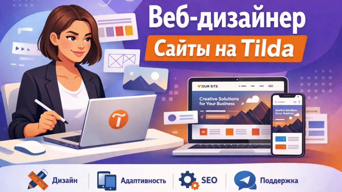 Создание сайтов на Tilda под ключ | Создание сайтов | Москва | Галерея объявления (SEO) | 3