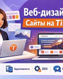 Создание сайтов на Tilda под ключ