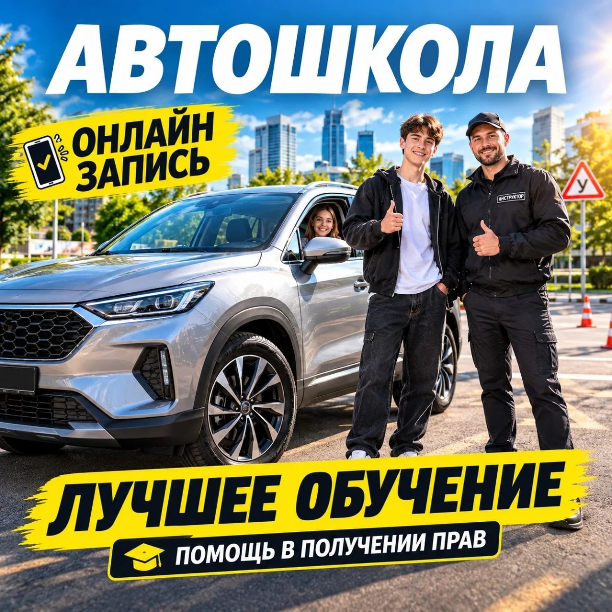 Автошкола Онлайн | Прочие образовательные услуги | Волгоград | Галерея объявления (SEO) | 1