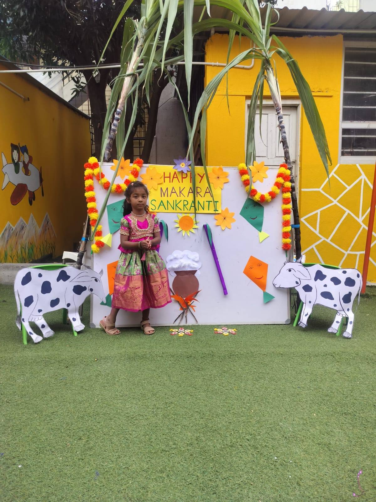 Makar Sankranti festival celebration at T.I.M.E Kids Horamavu
