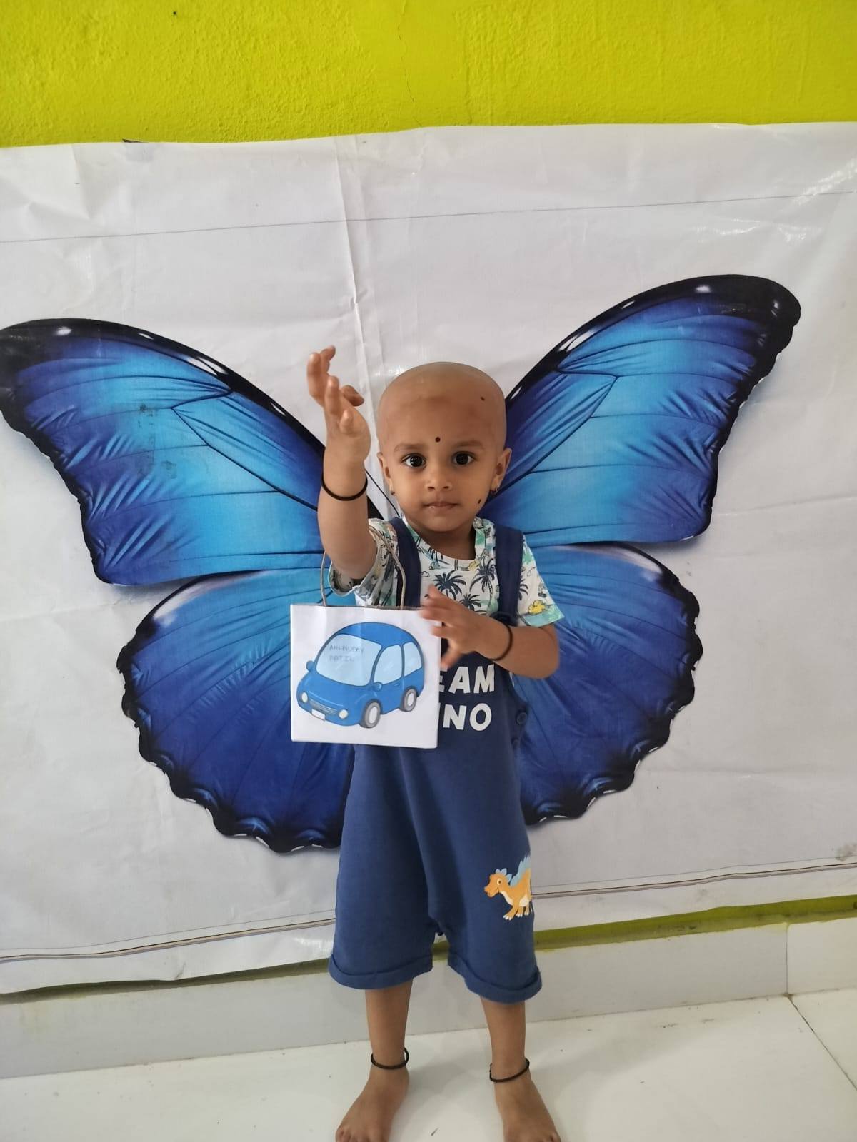 Photo booth fun at T.I.M.E Kids Horamavu play school