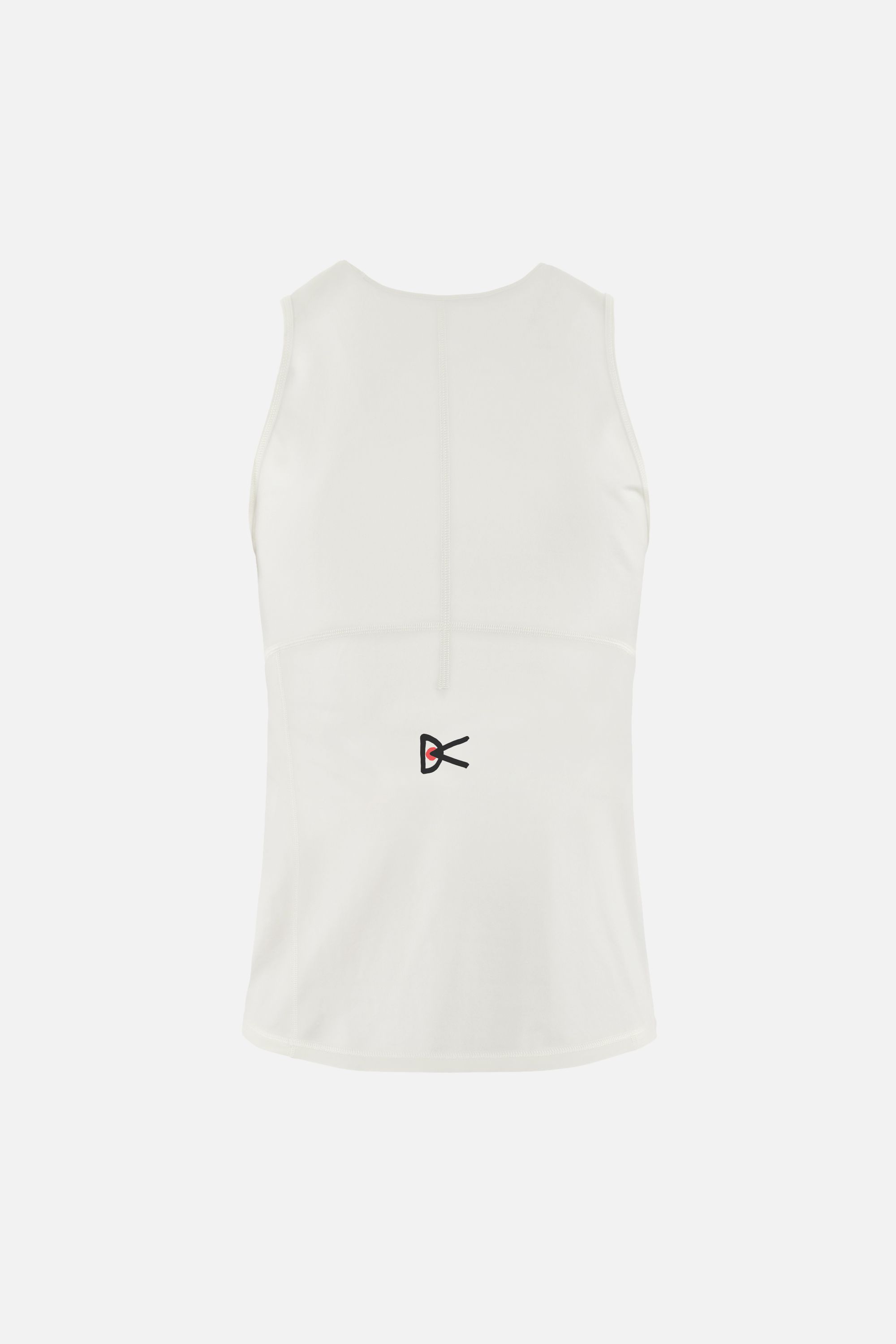 Thermal Base Layer Vest, Lunar White