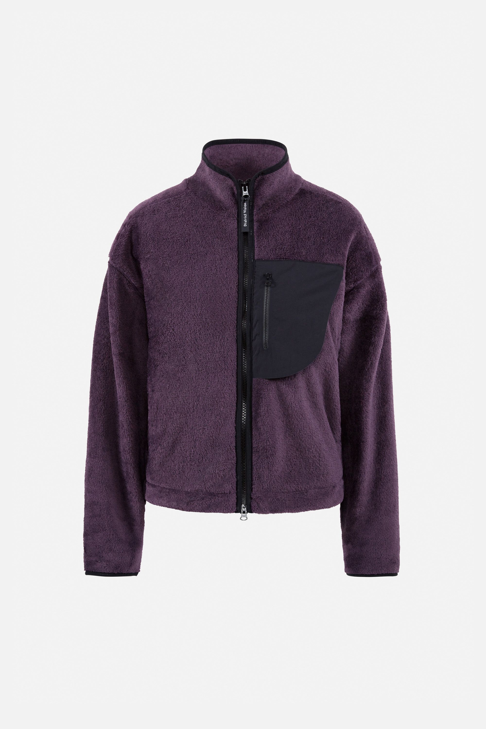 Cropped Polartec® Fleece Jacket, Nightshade