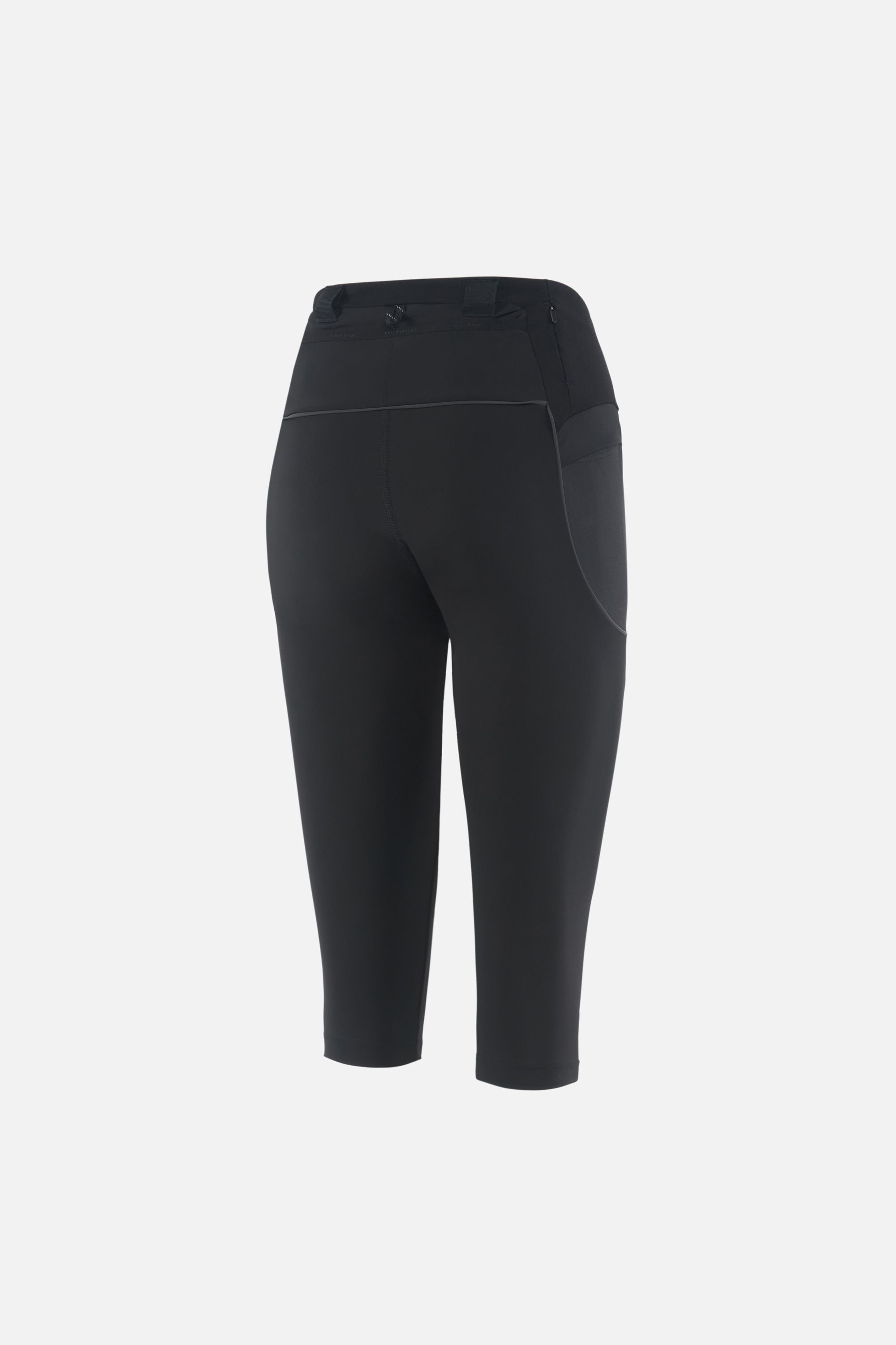 Cargo Compression Capri Tights, Black