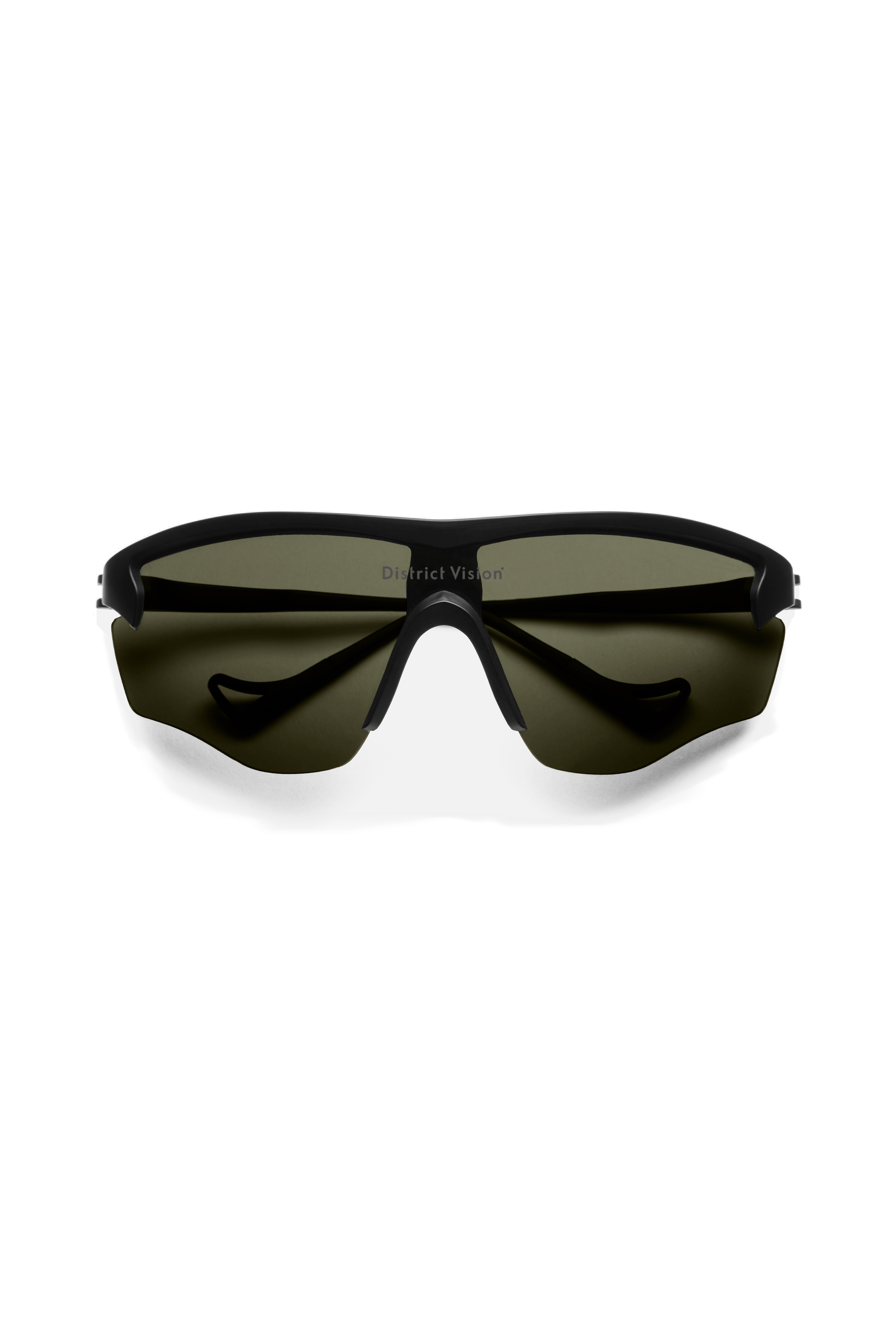 Green & Black Junya Racer Sunglasses