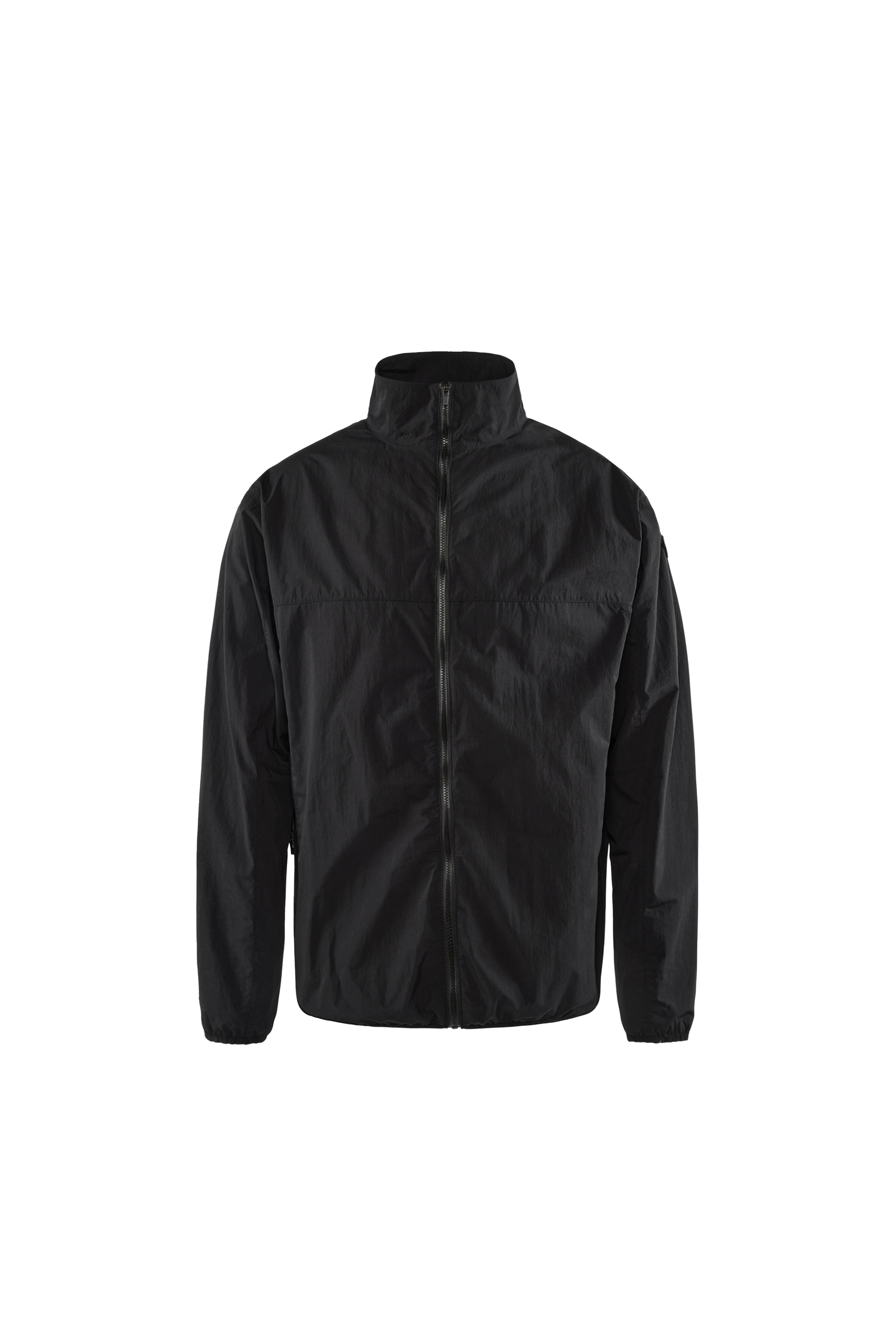 Theo Full Zip Shell, Black