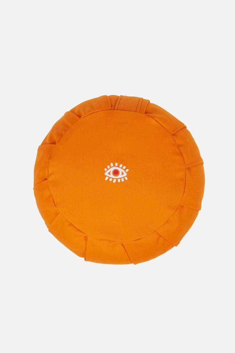 Vipassana Meditation Cushion, Saffron