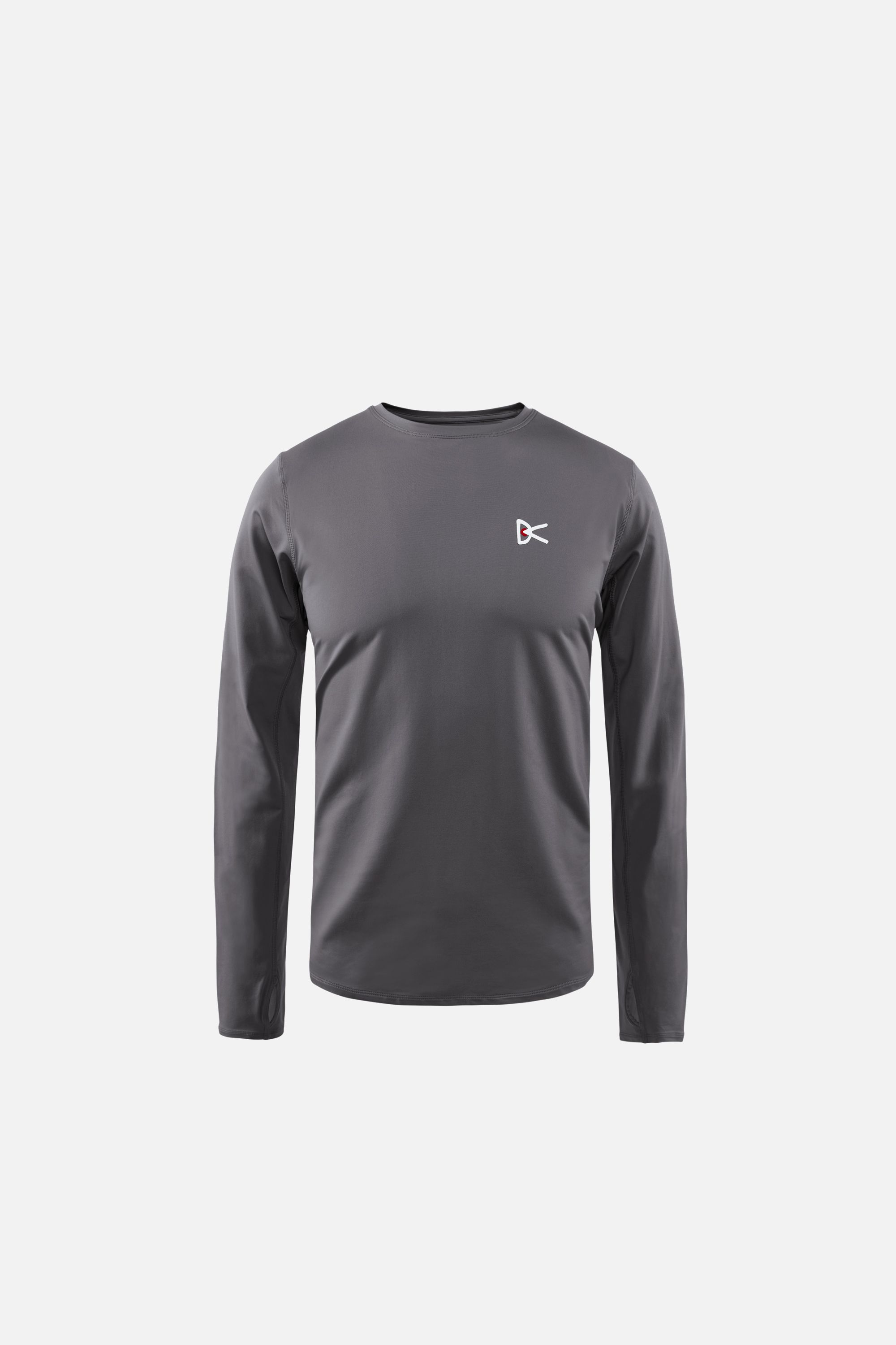 Lightweight Long Sleeve Tee, Carbon