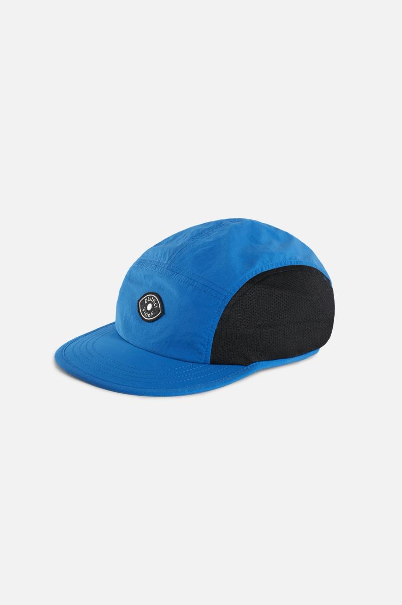 Performance Paneled Mesh Hat, Surf Blue