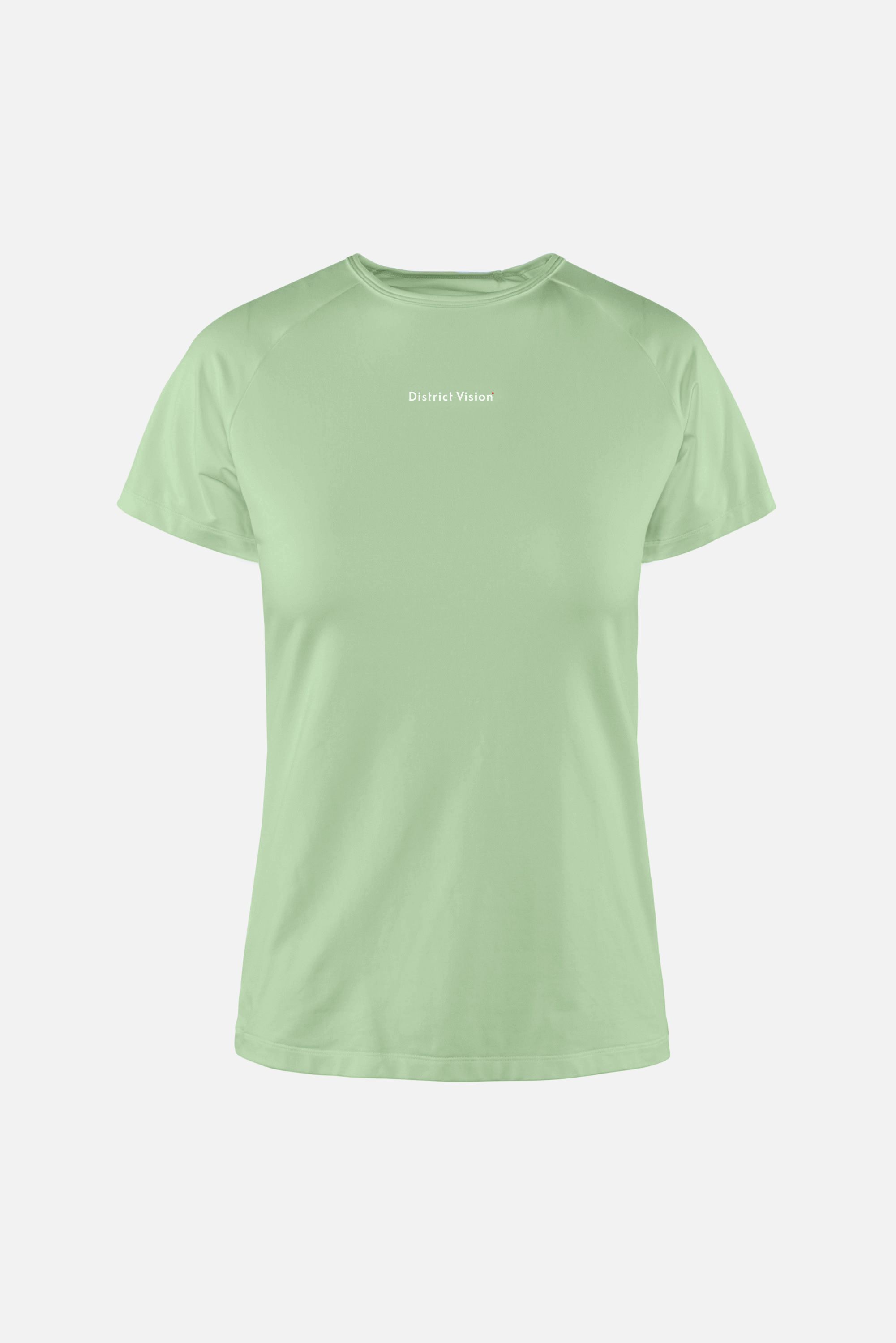 Aloe Short Sleeve Fitted Tee, Pistachio