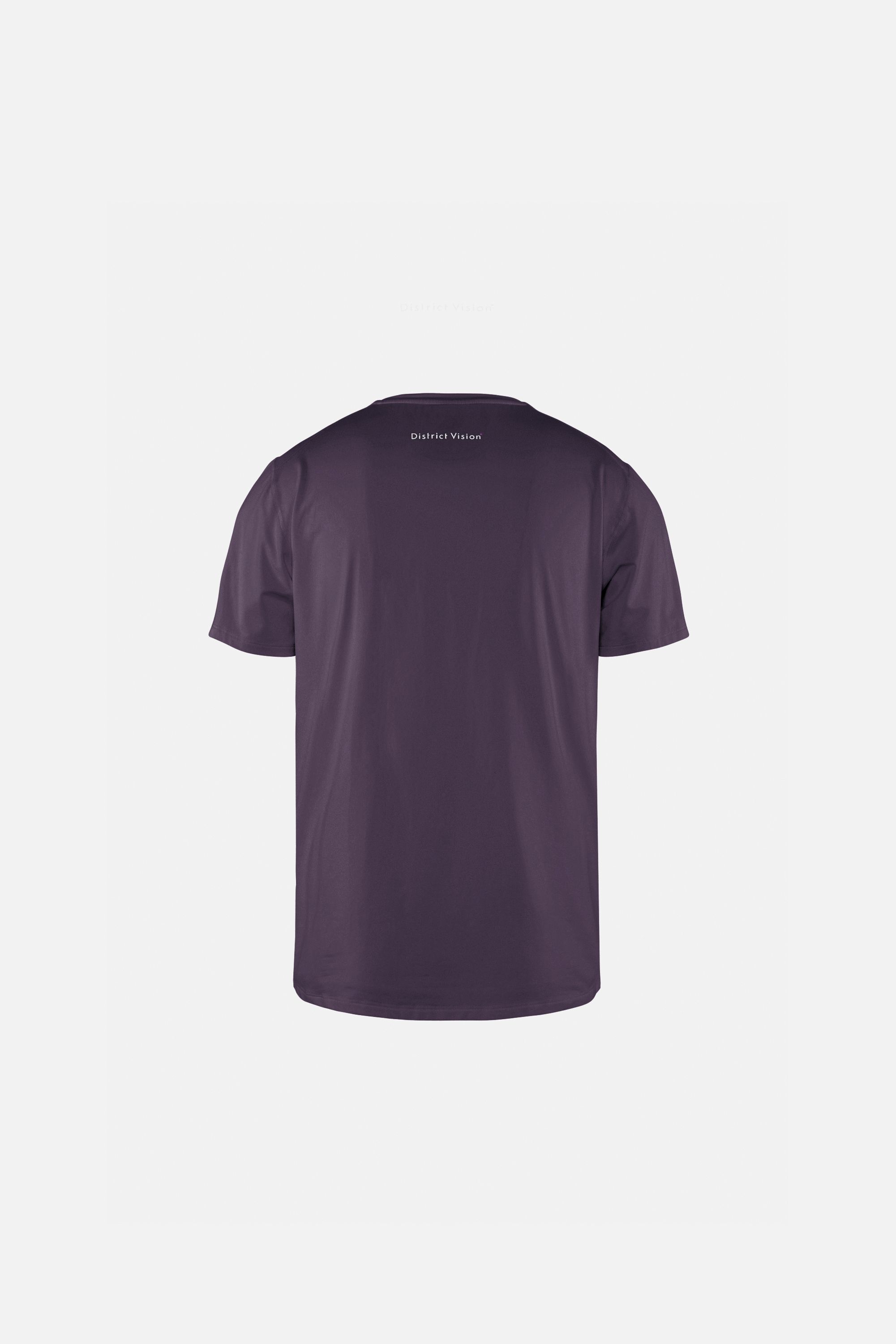 Lightweight Short Sleeve Tee, Plum