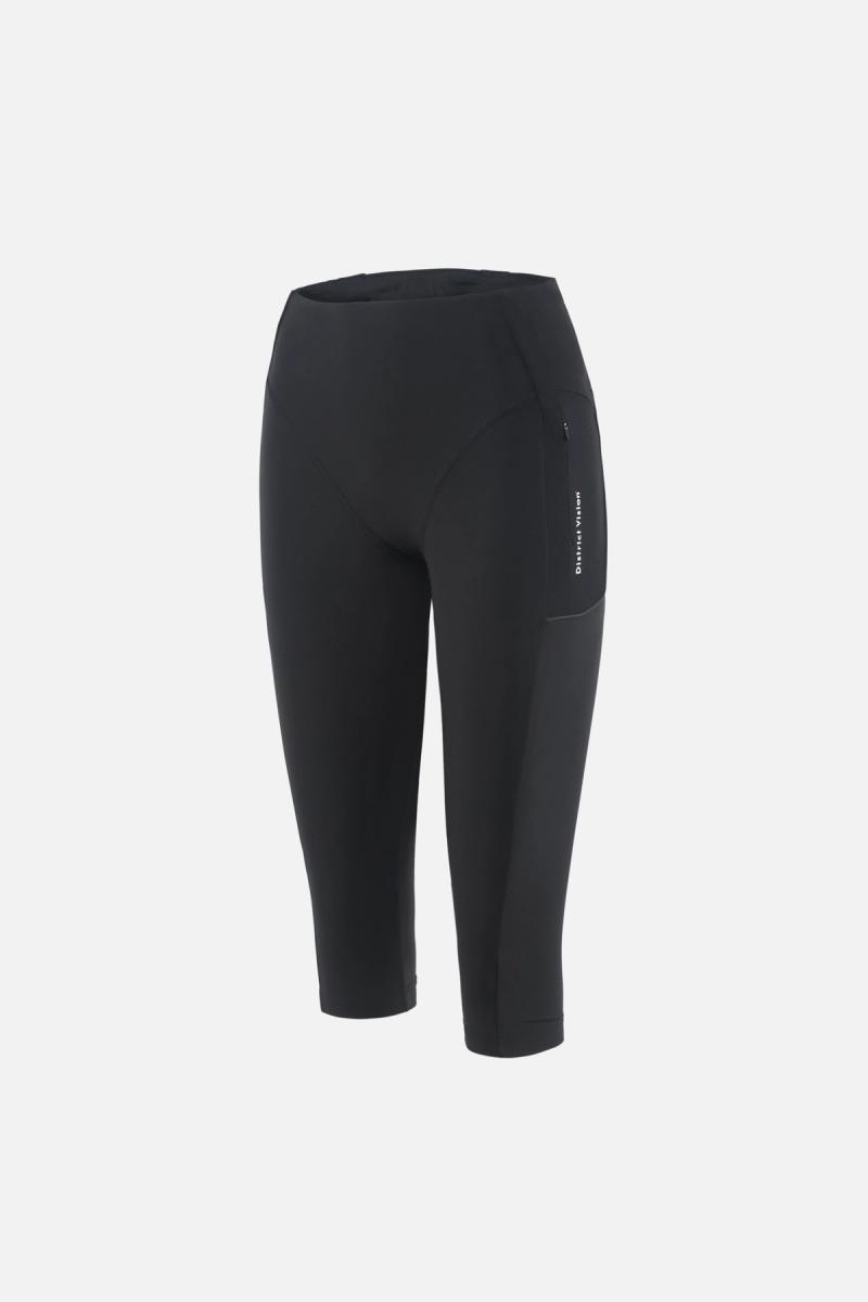 Cargo Compression Capri Tights, Black