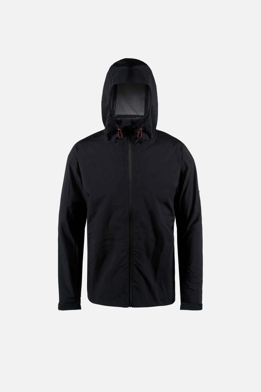 3-Layer Waterproof Mountain Shell, Black — District Vision