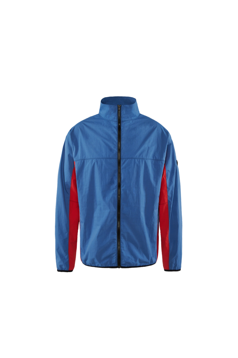 Theo Full Zip Shell, Ocean Blue