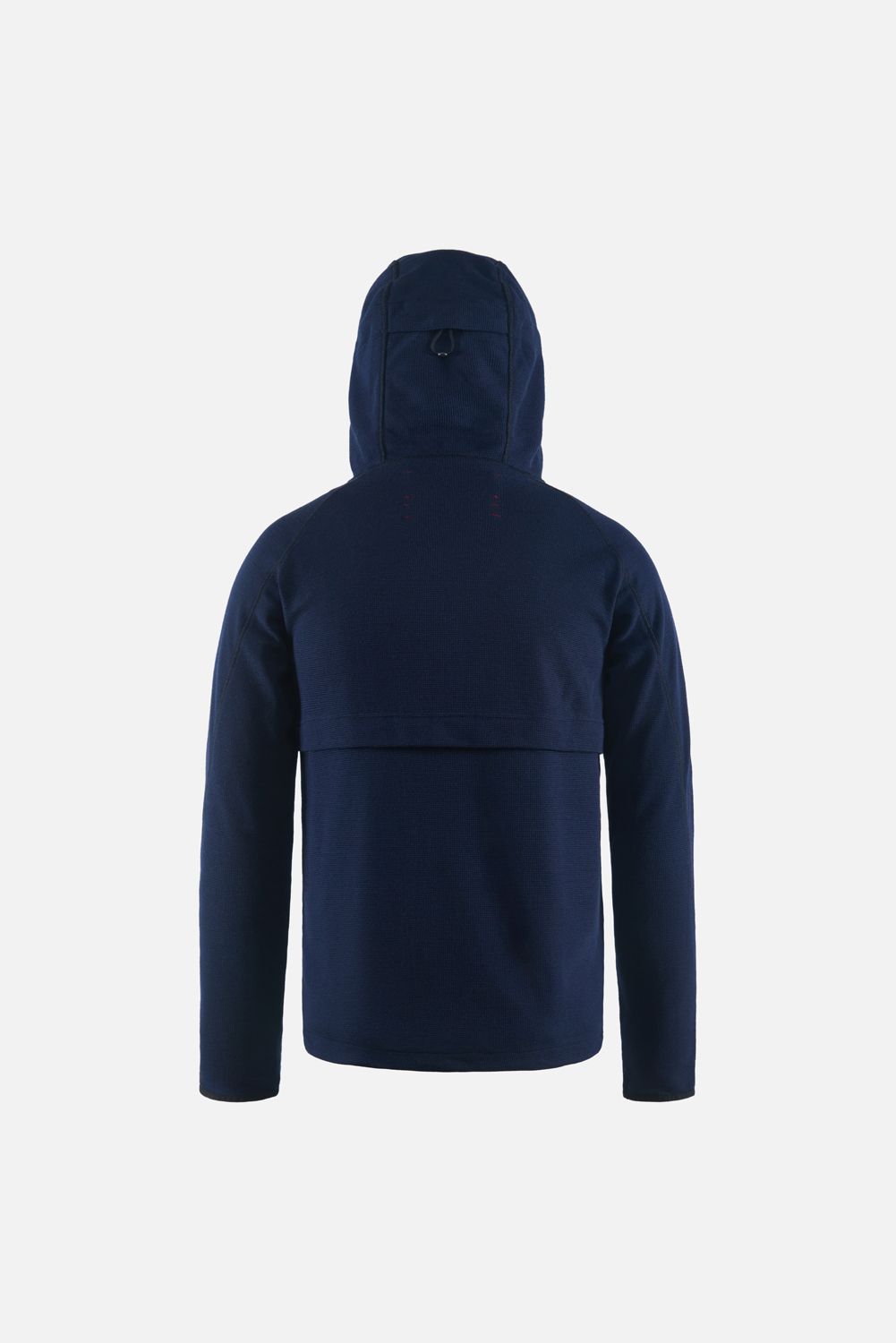 Hooded Running Midlayer, Deep Navy