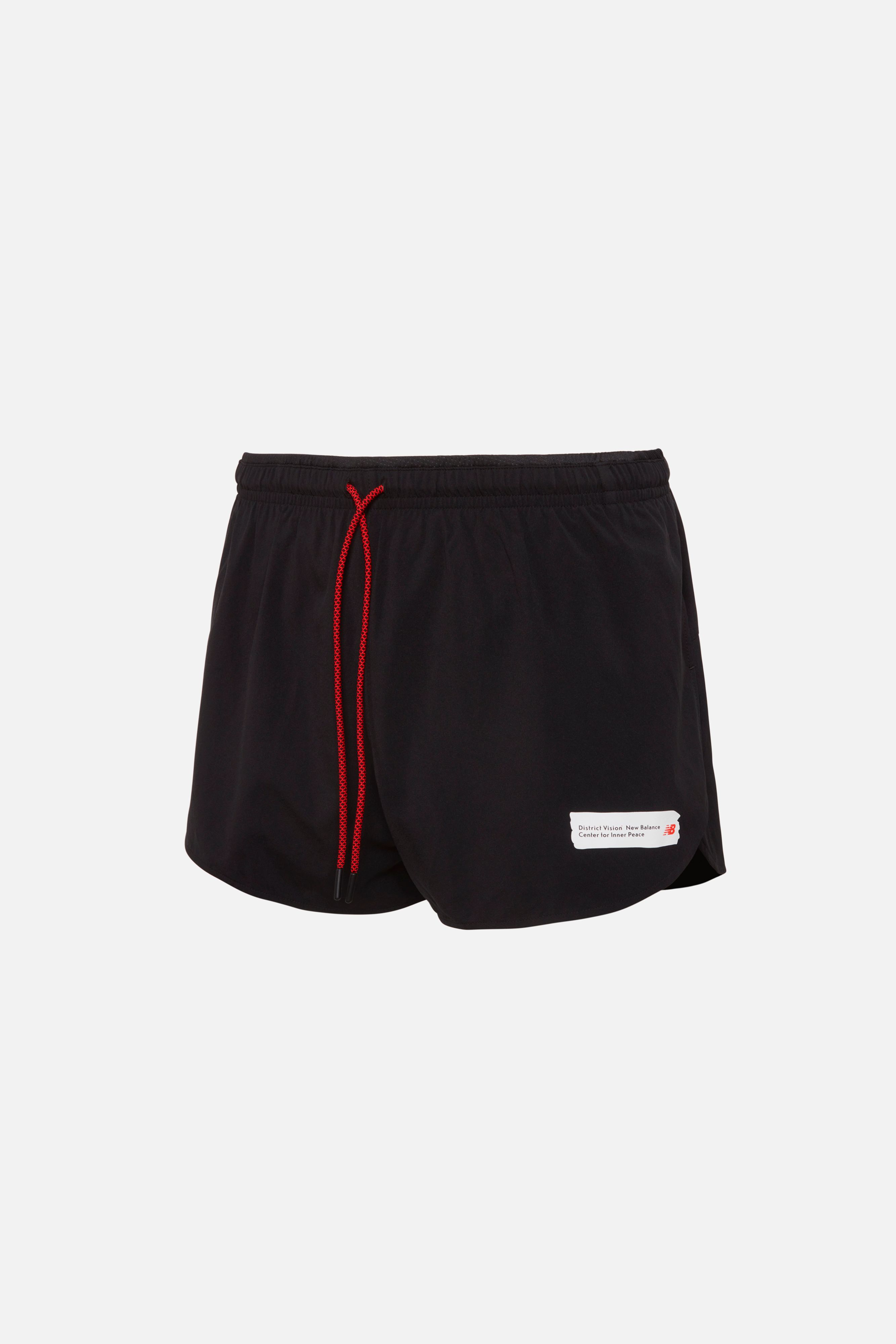 DV + NB Men's 3 Split Shorts, Black — District Vision