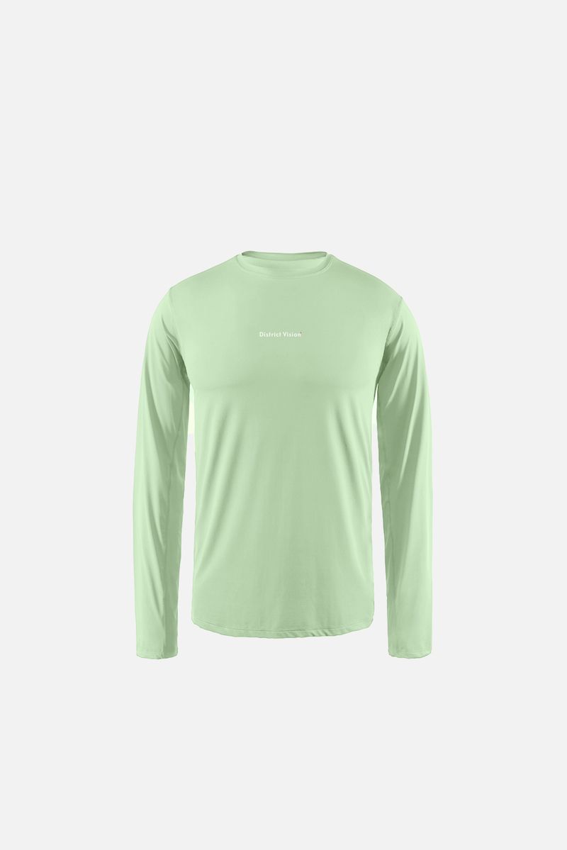 Ultralight Aloe Long Sleeve Tee, Pistachio