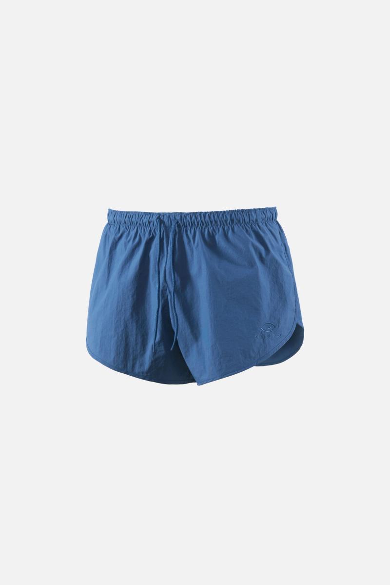 DV + NB DWR Nylon Split Shorts, Vintage Blue