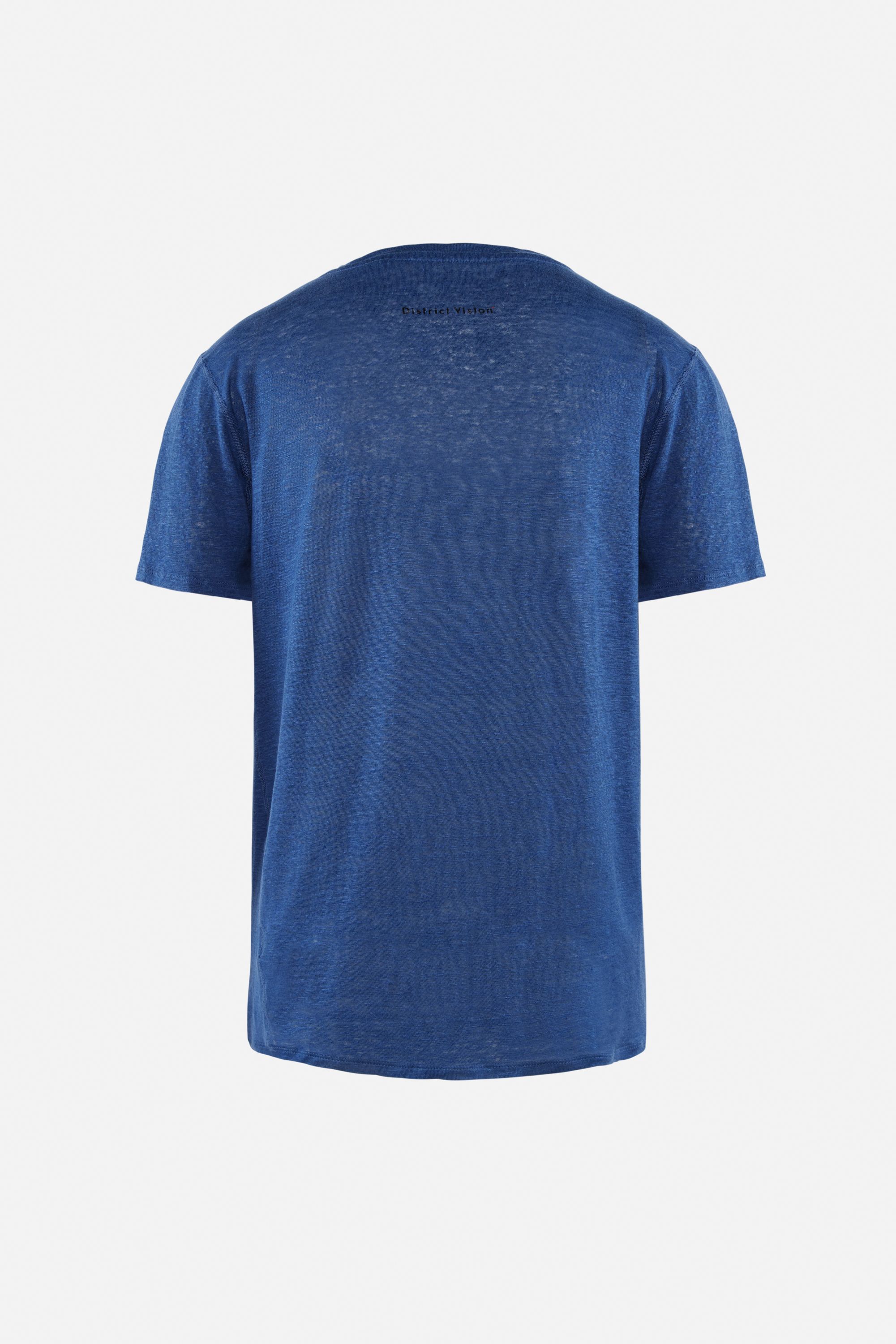 Sukha Hemp Short Sleeve Shirt, Ocean Blue