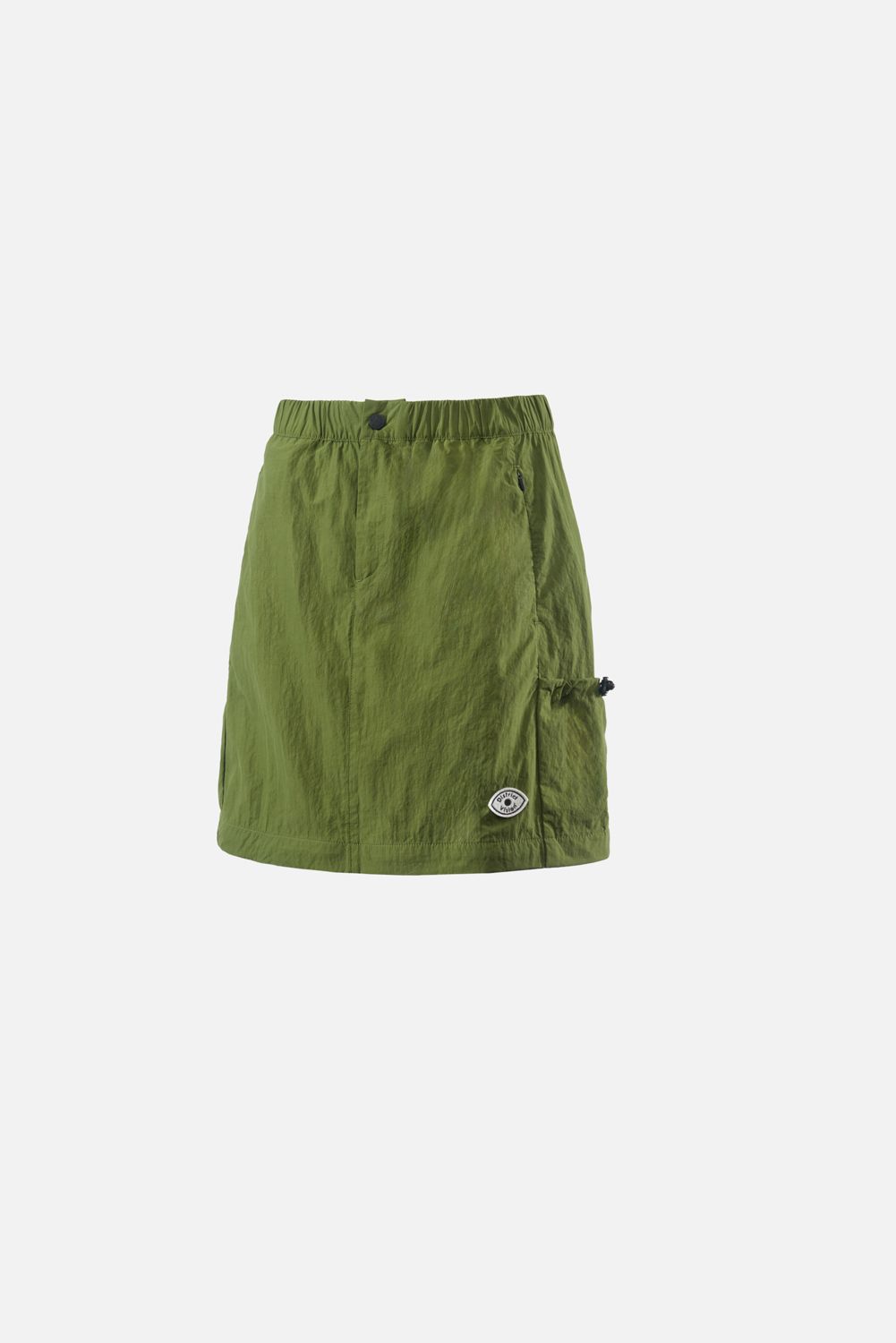 Single Layer Cargo Skirt, Lichen