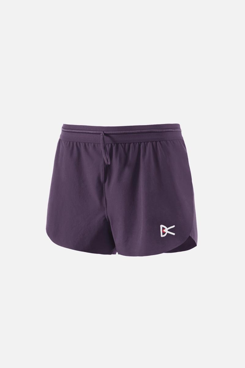 3in Split Shorts, Plum