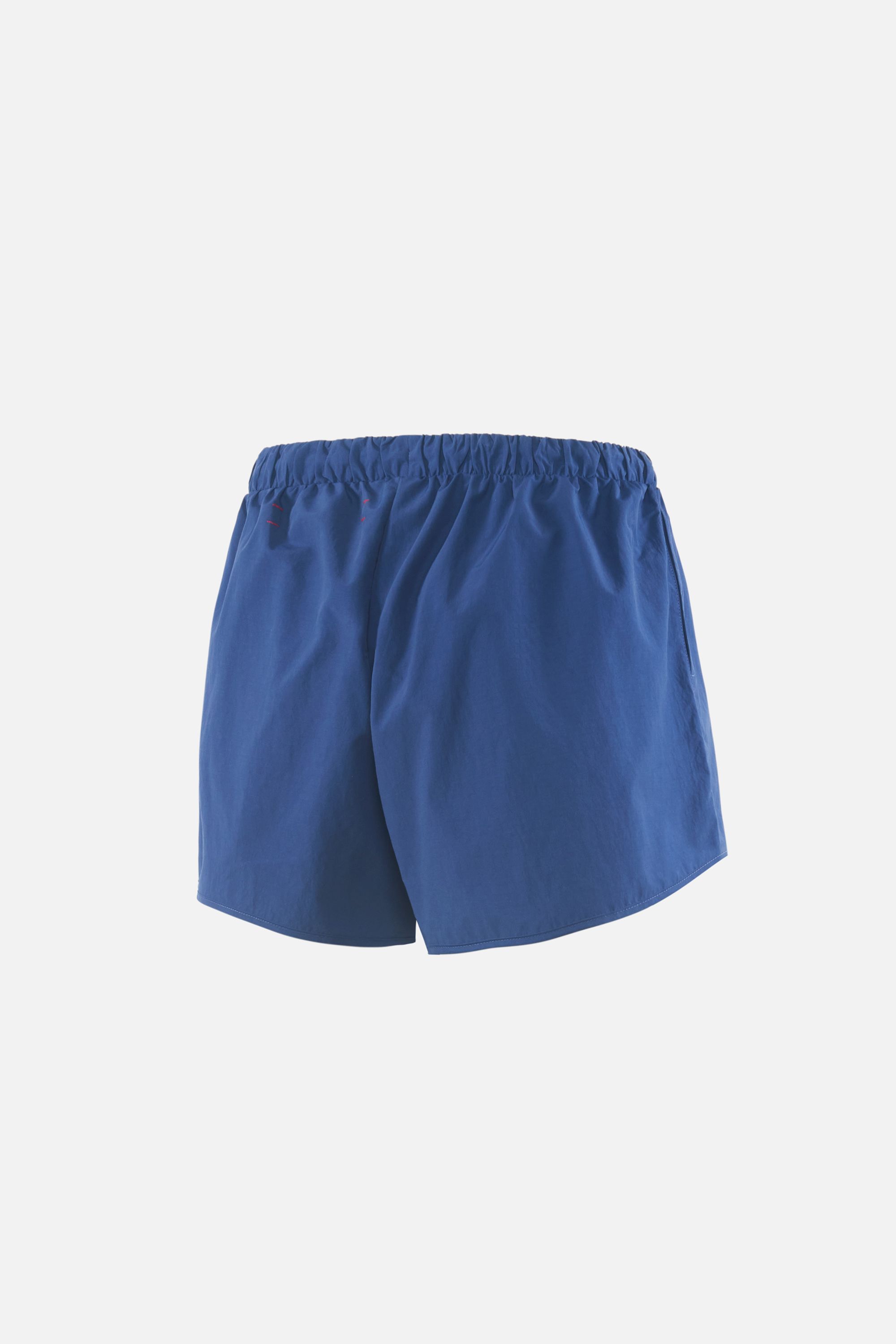 Oversized Recycled Shell Shorts, Navy