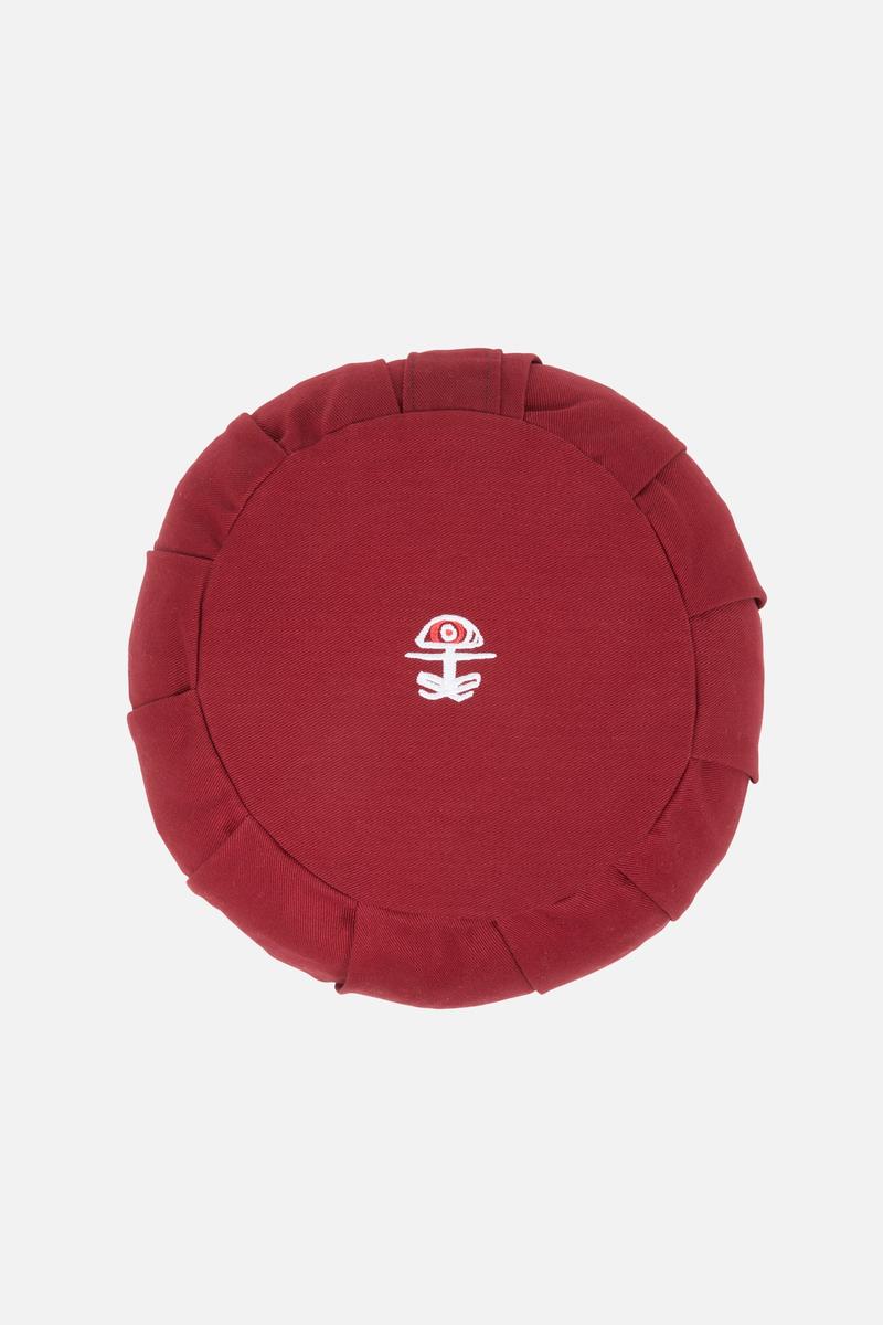 Vipassana Meditation Cushion, Tibetan Red