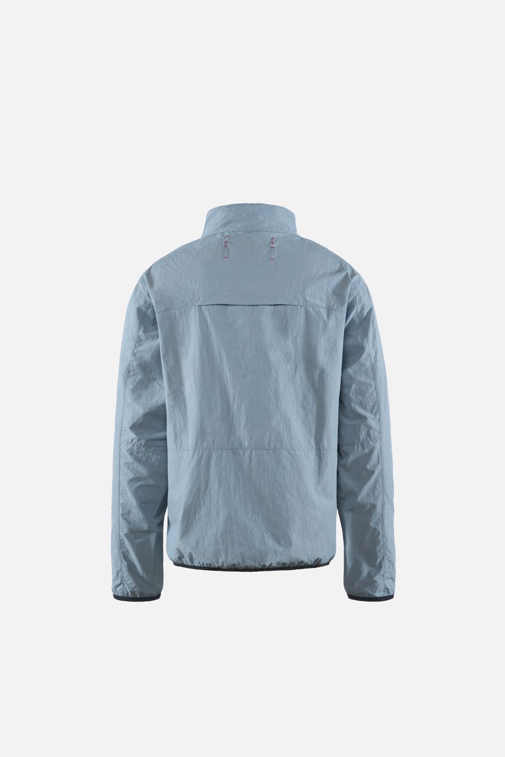 Recycled Half-Zip Shell, Pale Blue