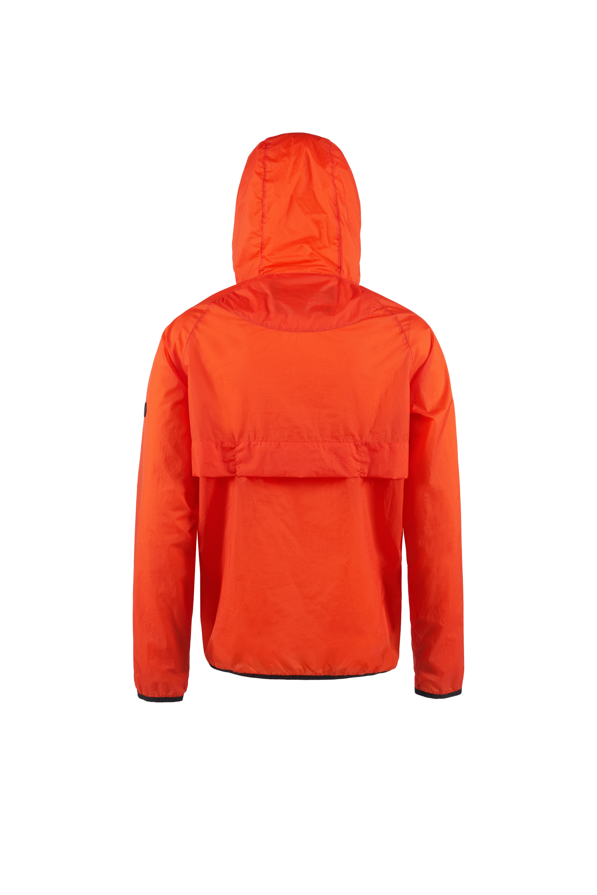 Ultralight Packable DWR Wind Jacket, Tangerine