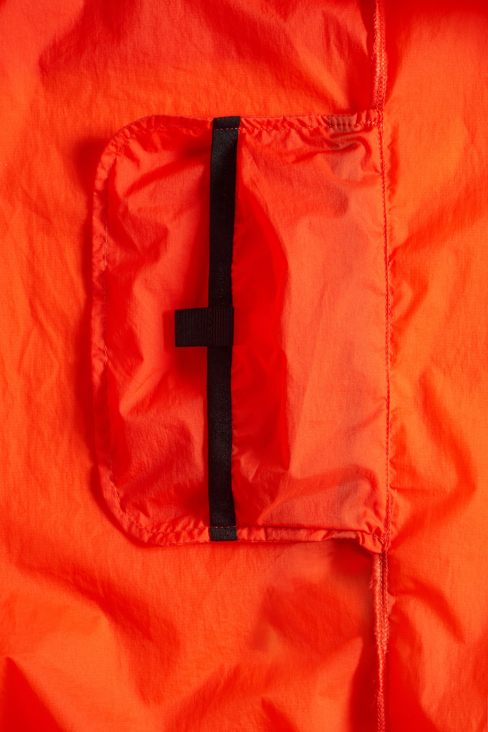 Ultralight Packable DWR Wind Jacket, Tangerine
